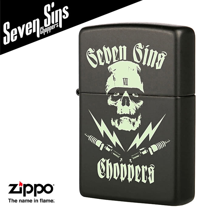 SEVEN SINS CHOPPERS / ZOMBIE / ZIPPO LIGHTER
