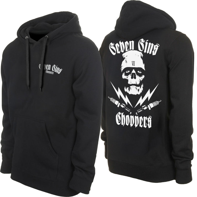 SEVEN SINS CHOPPERS PULLOVER ZOMBIE HOODY HEAVY WEIGHT