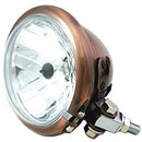 HEADLIGHT 4.5" Round H3 Bulb COPPER