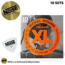 XL D'Addario Bulk Electric Guitar Strings 10 Set Box