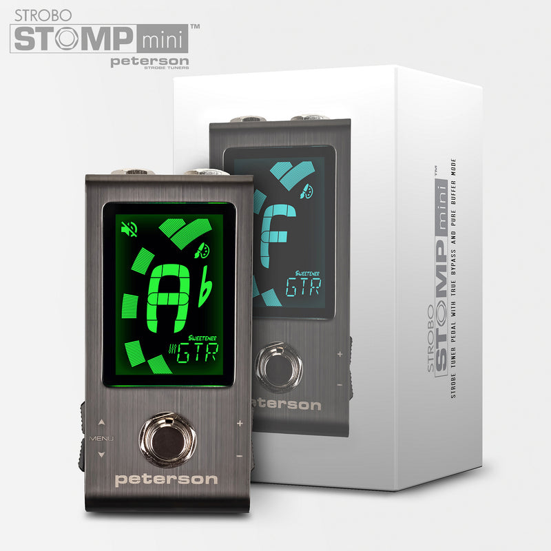 strobe tuner pedal STROBOSTOMP MINI : Peterson Guitar Pedal Tuner : FREE SHIP – SEVEN SINS • NOISE • DAVEY JONES SCREEN PRINTING