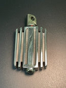FLASH SALE! USA FINNED STAINLESS KICKER PEDAL - LIMITED