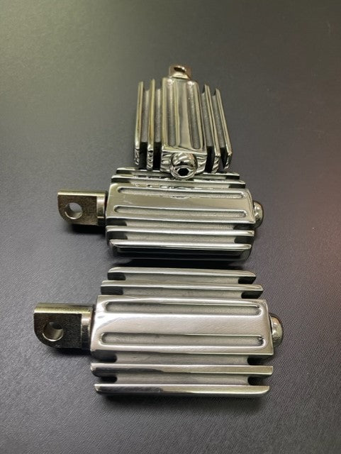FLASH SALE! USA FINNED STAINLESS KICKER PEDAL - LIMITED